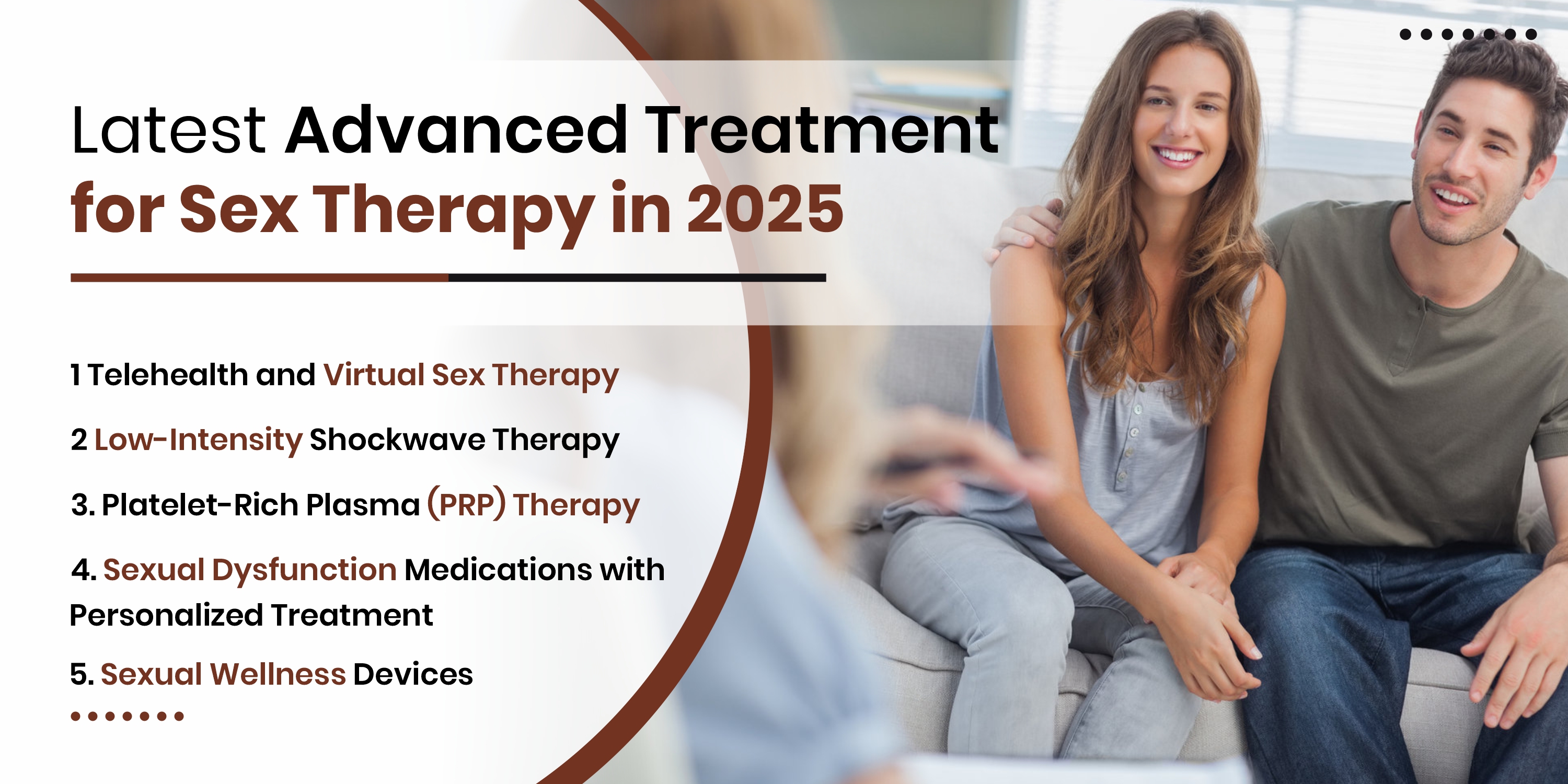 Latest Advances Treatments for Sex Therapy in 2025