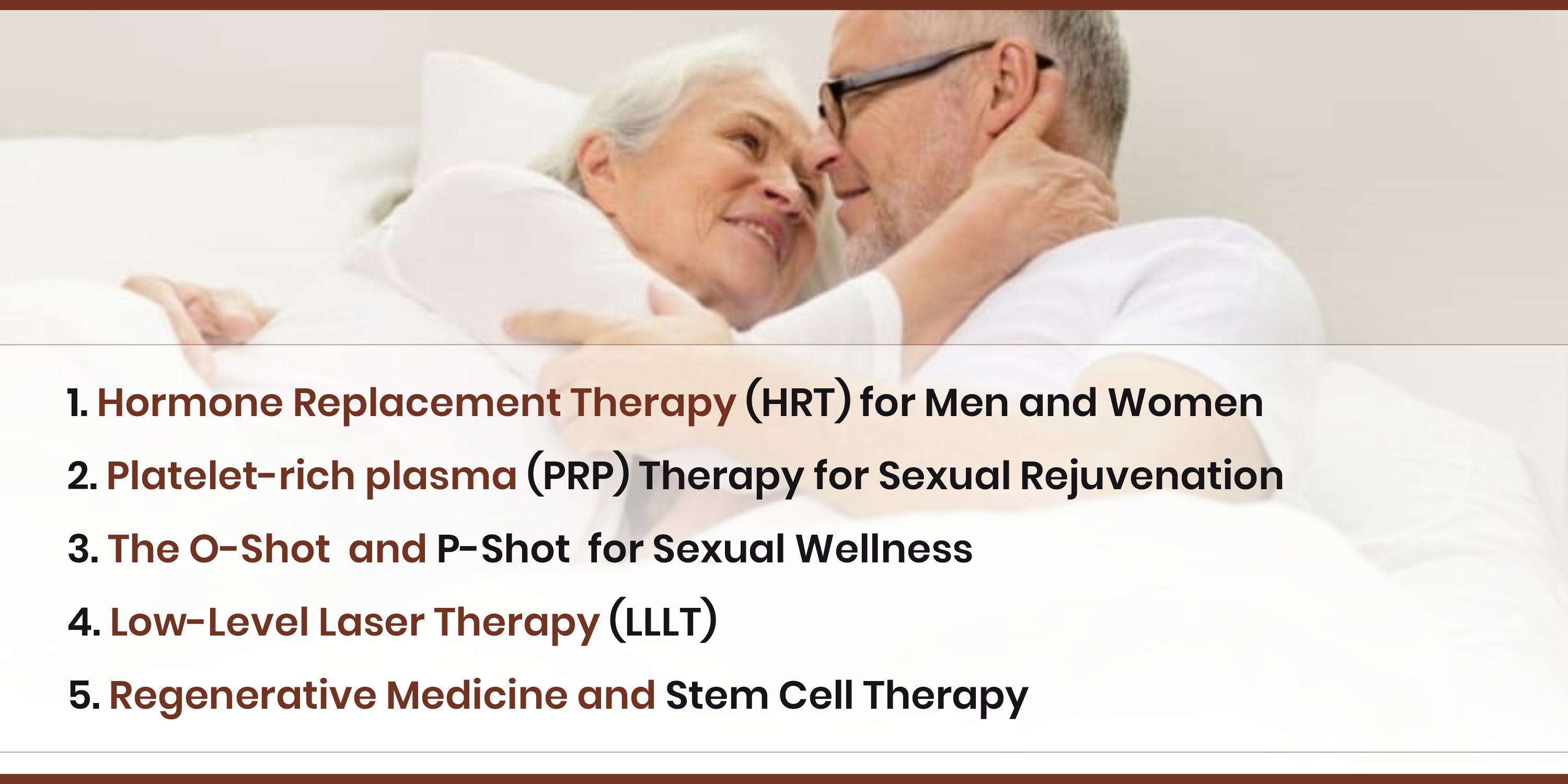 Latest Advanced Treatments for Aging Sexual Health in 2025  